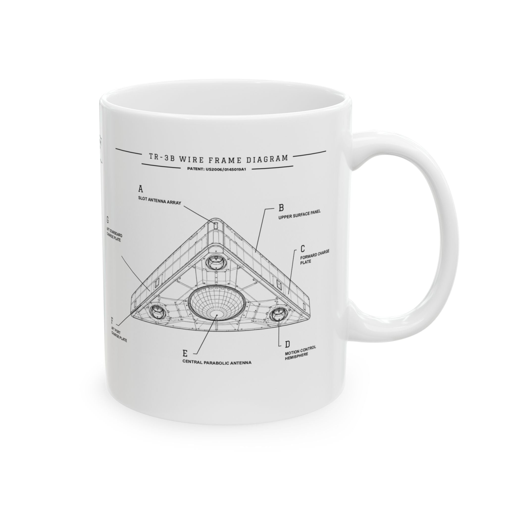 TR3B Ceramic Mug