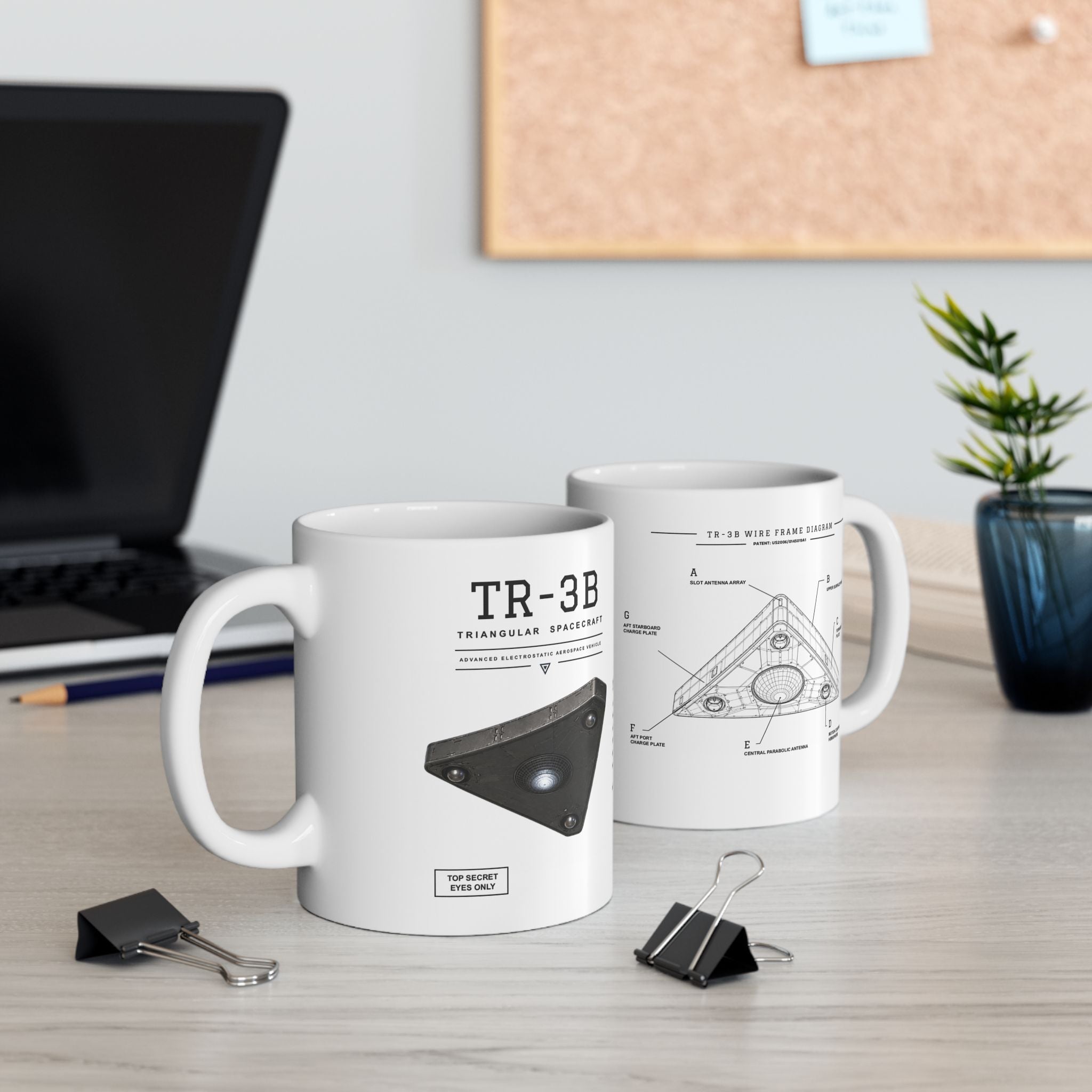 TR3B Ceramic Mug